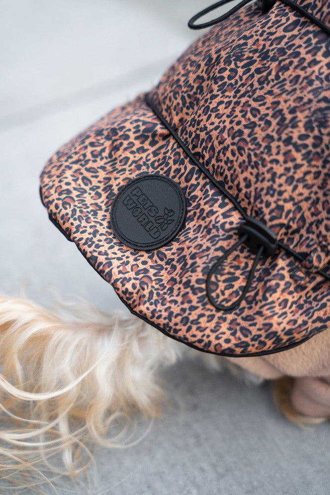 Leo vest — Leo print