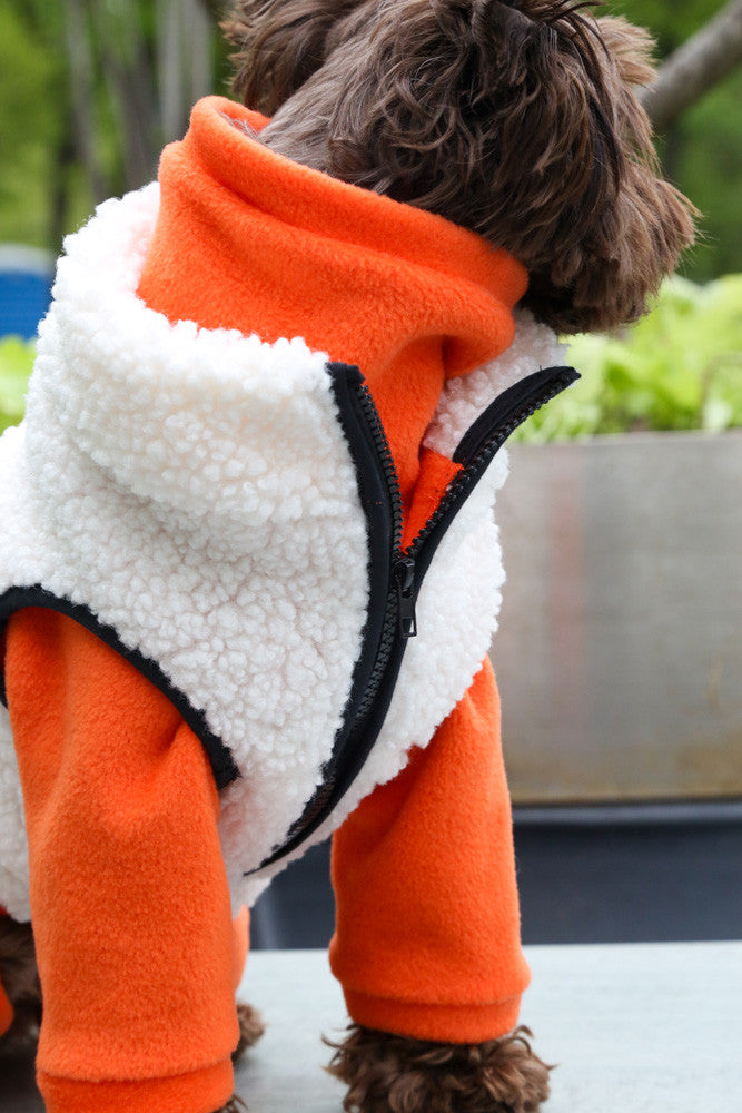 Vest Teddy — Orange