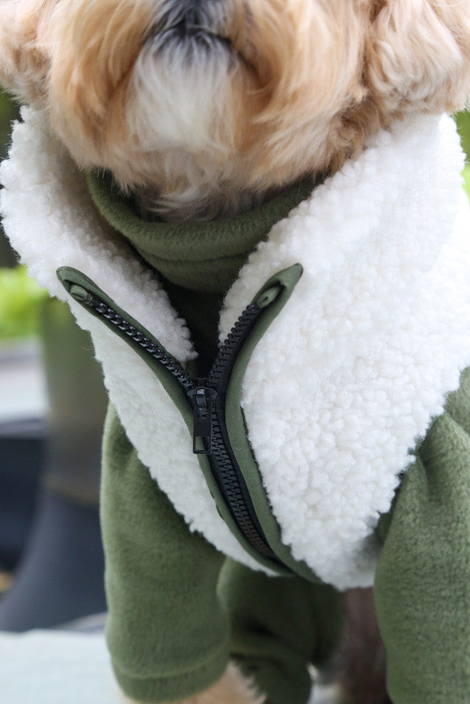Vest Teddy — Khaki