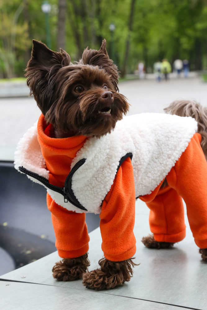 Vest Teddy — Orange
