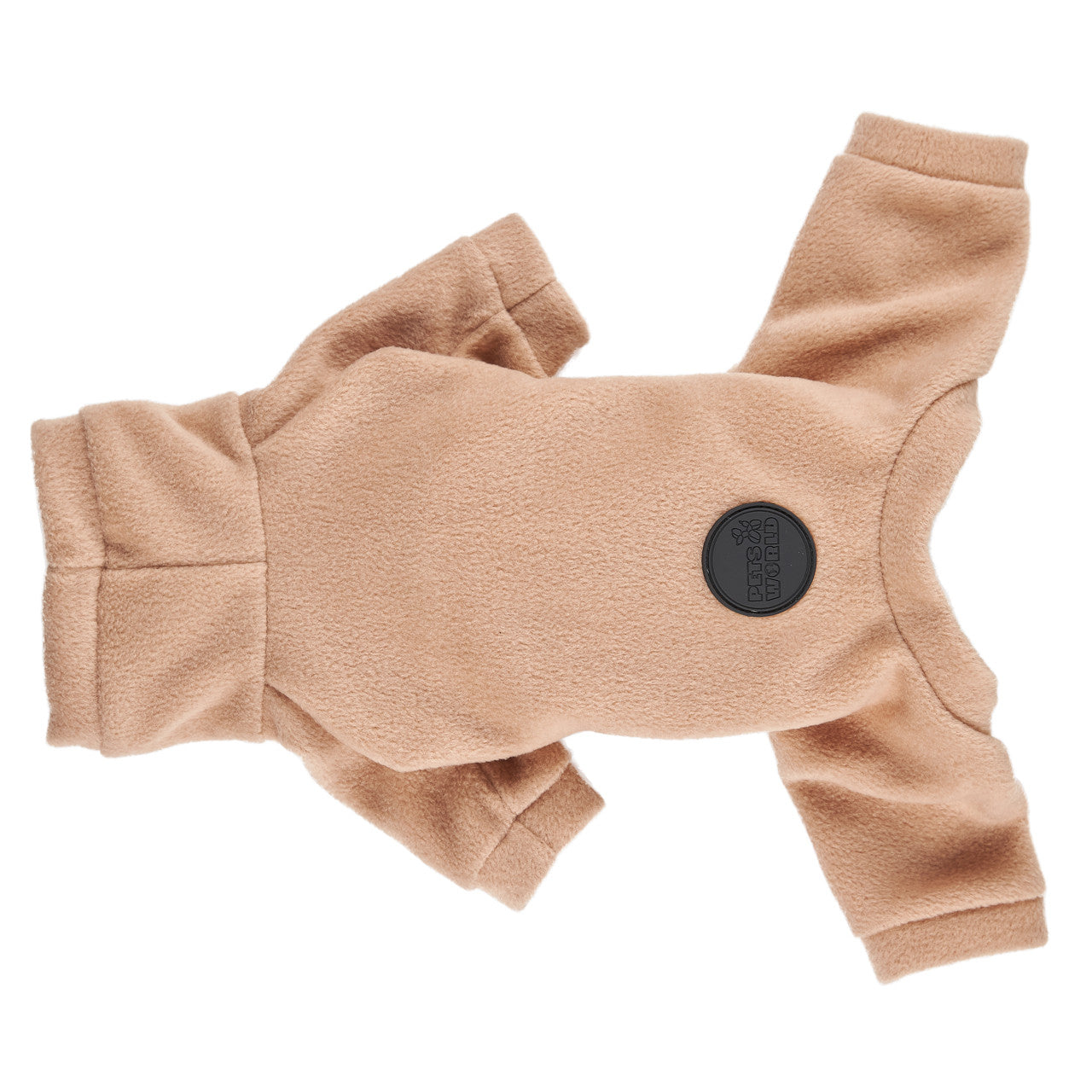 Fleece jumpsuit — Beige