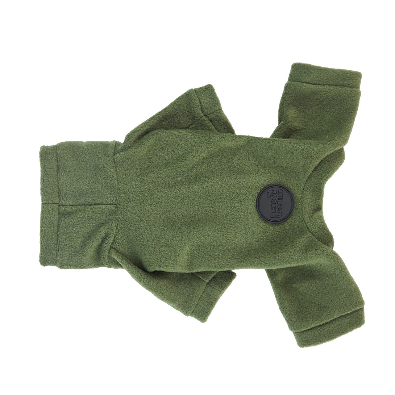 Fleece jumpsuit — Khaki