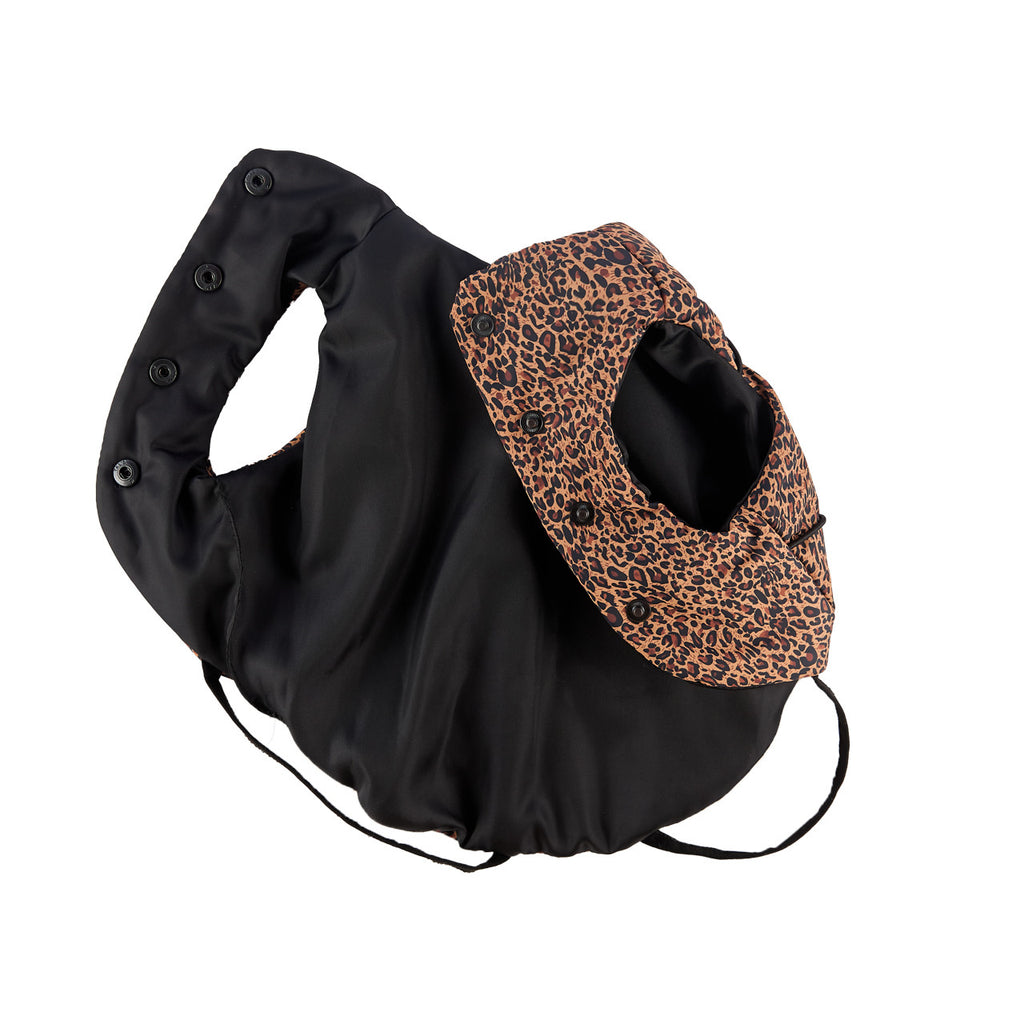 Leo vest — Leo print