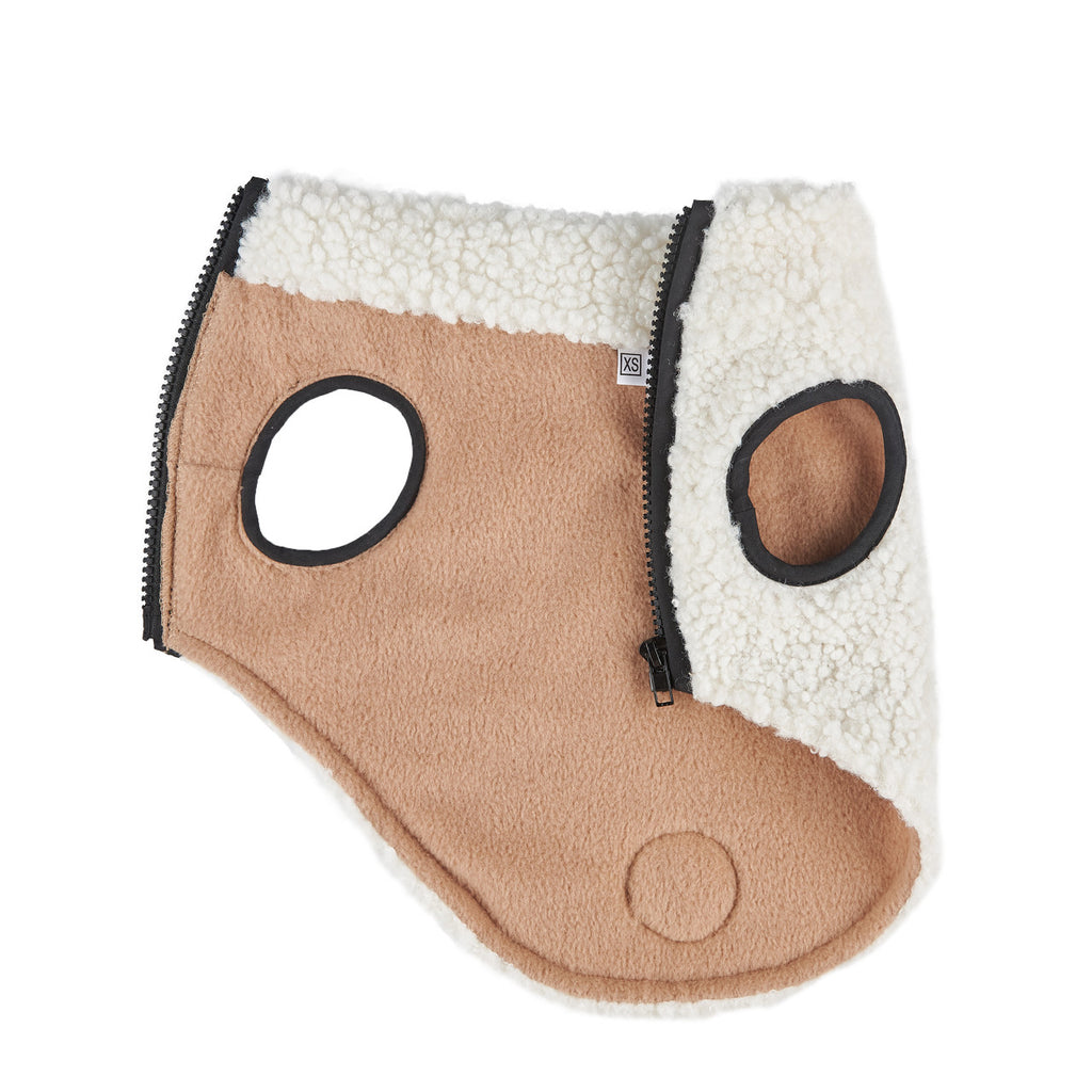 Vest Teddy — Beige