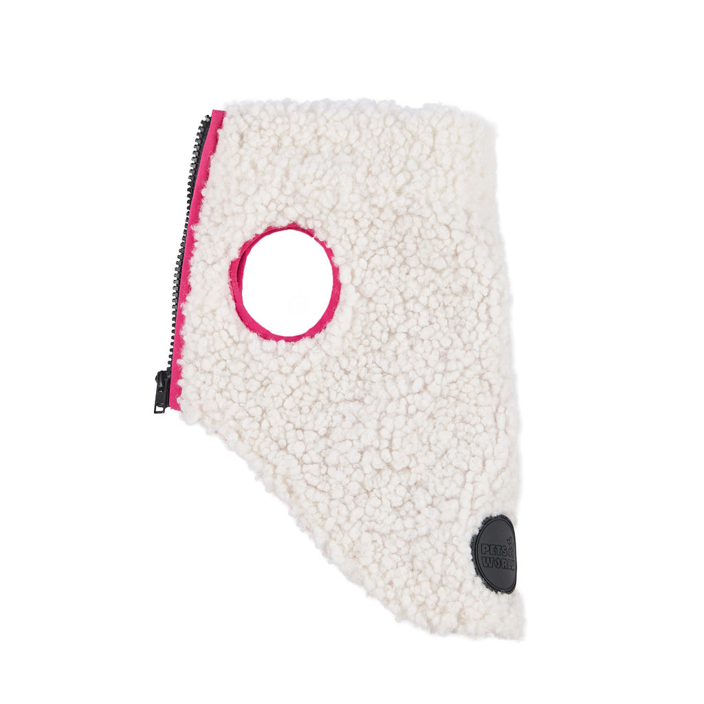 Vest Teddy — Fuksia