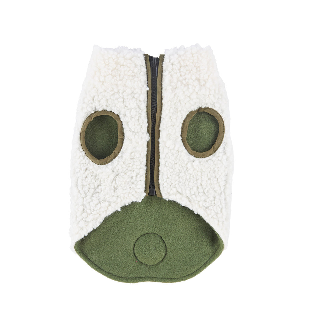 Vest Teddy — Khaki
