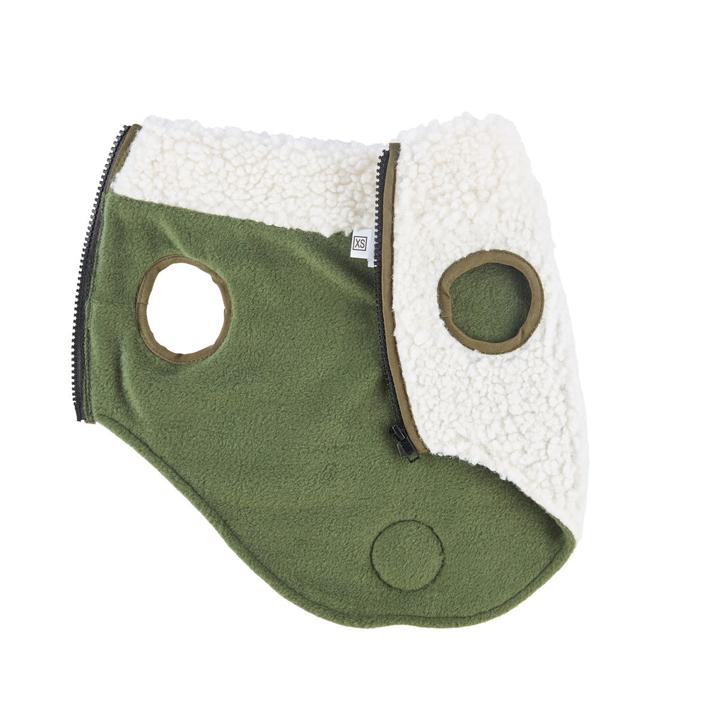 Vest Teddy — Khaki