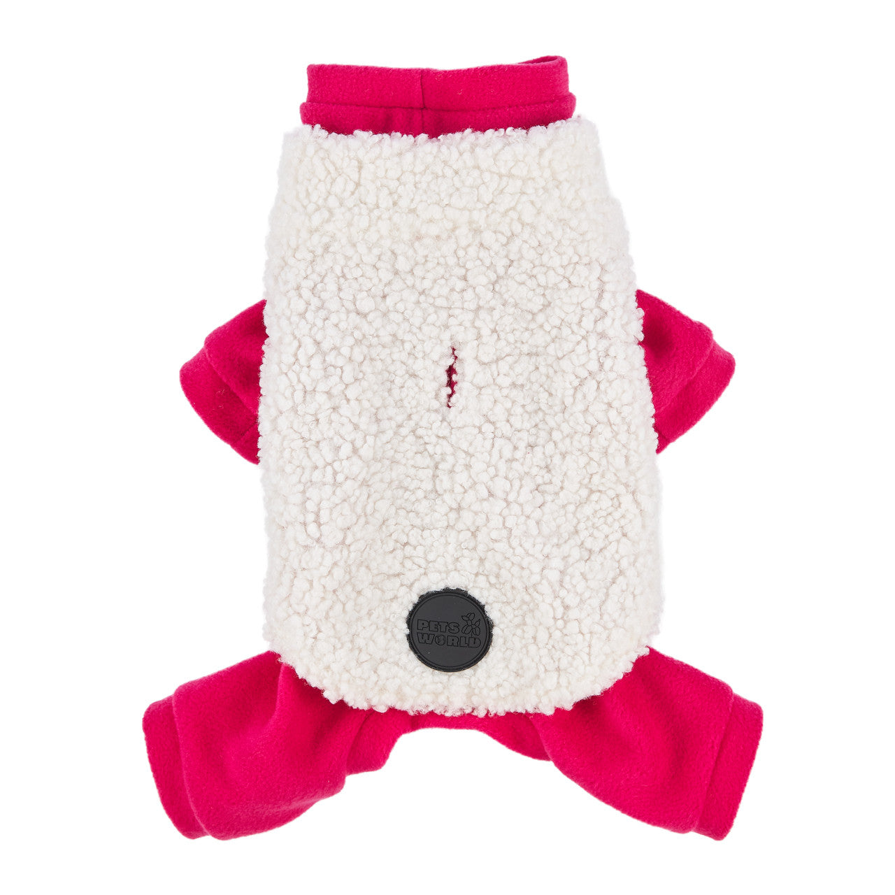 Fleece jumpsuit — Fuksia