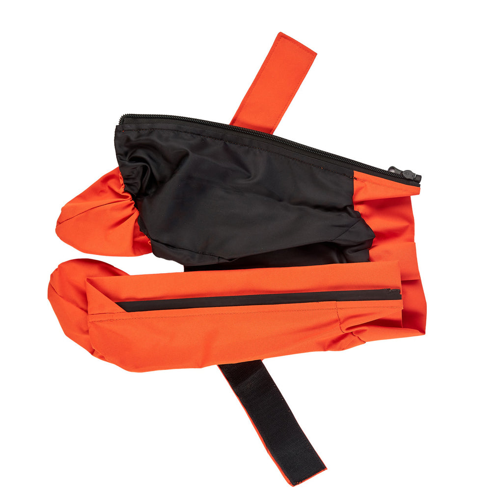 Membrane waterproof dog suite orange — Boy — Synthetic down insulation with fleece