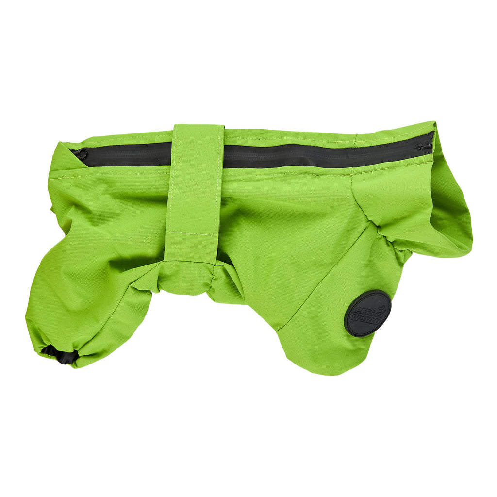 Membrane waterproof dog suite lime — Boy — Synthetic down insulation with fleece