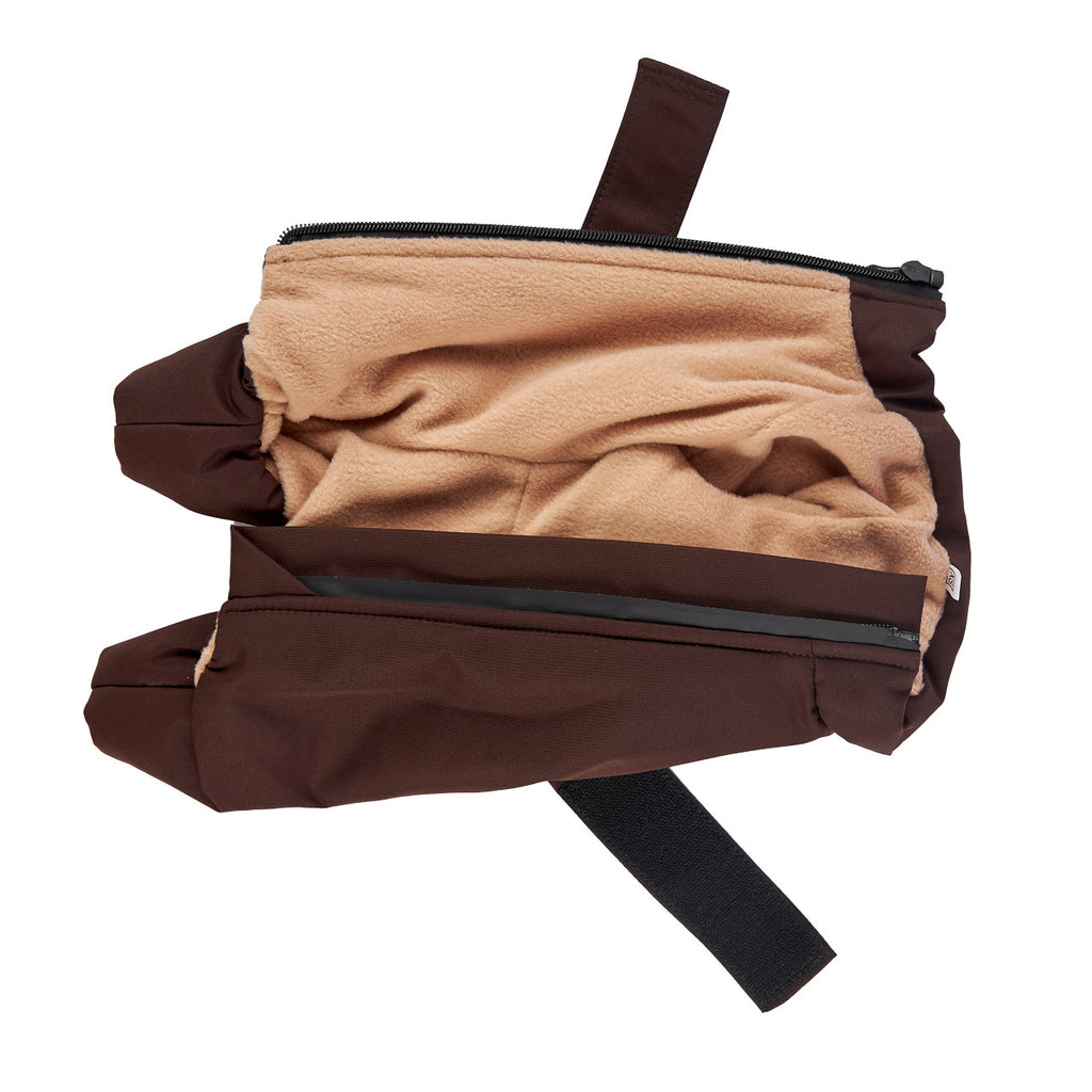 Membrane waterproof dog suite chocolate — Boy — Synthetic down insulation with fleece