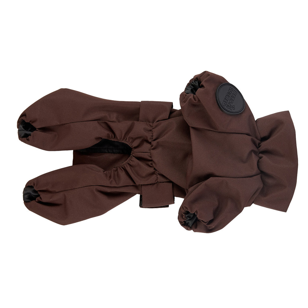 Membrane waterproof dog suite chocolate — Boy — Synthetic down insulation with fleece
