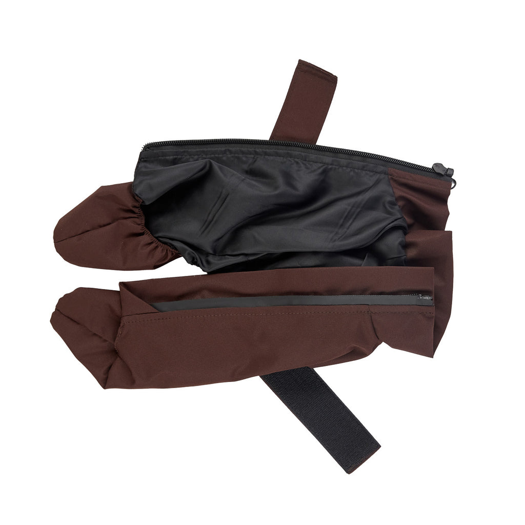 Membrane waterproof dog suite chocolate — Boy — Synthetic down insulation with fleece