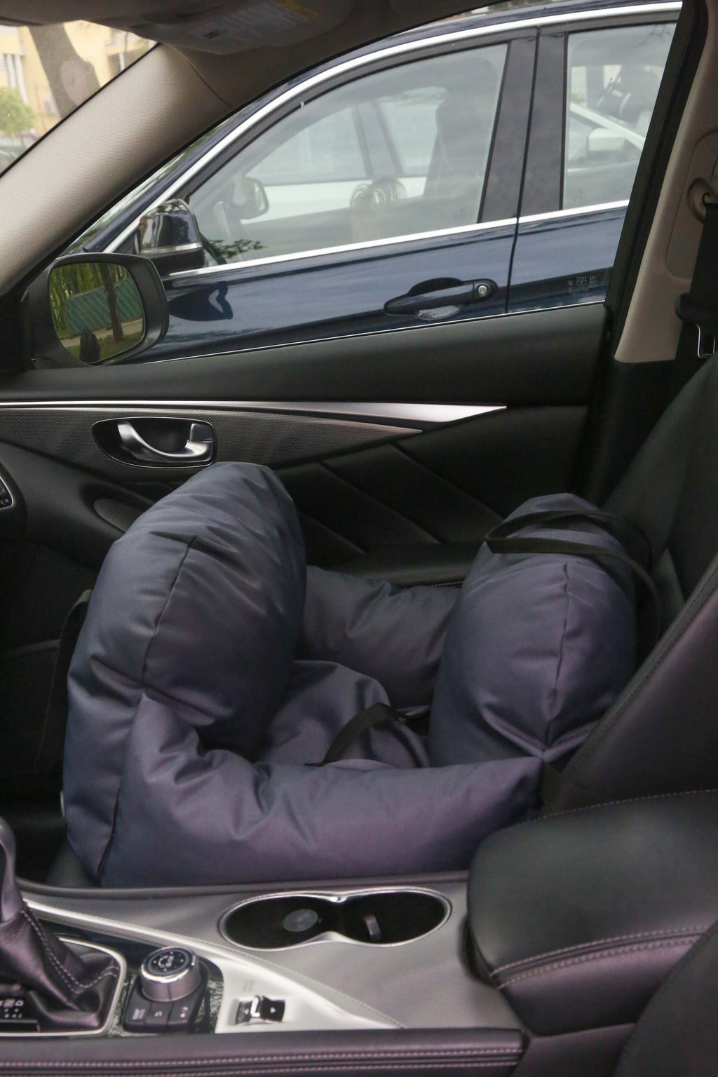 Car seat for dog — Grey