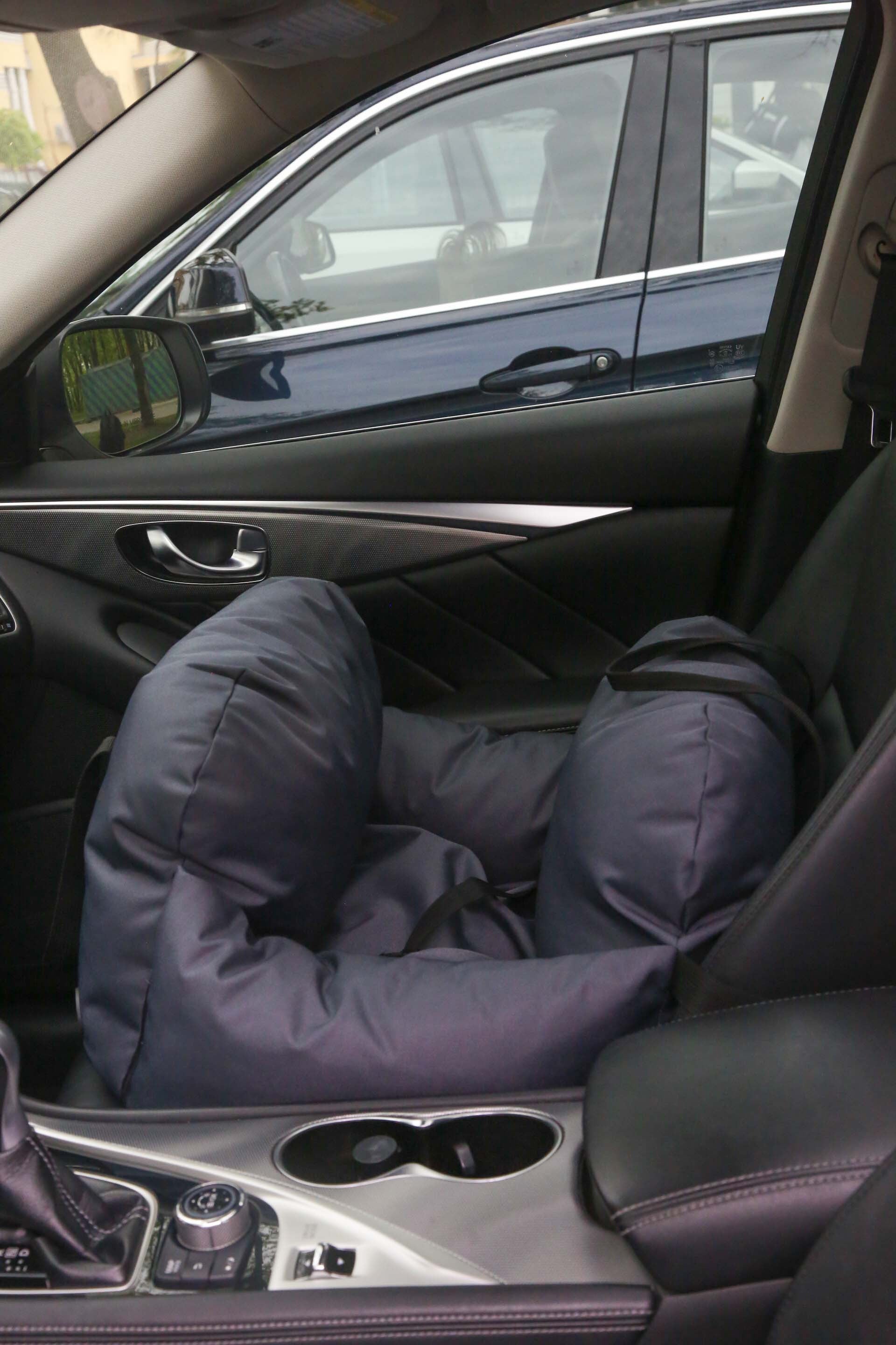 Car seat for dog — Grey