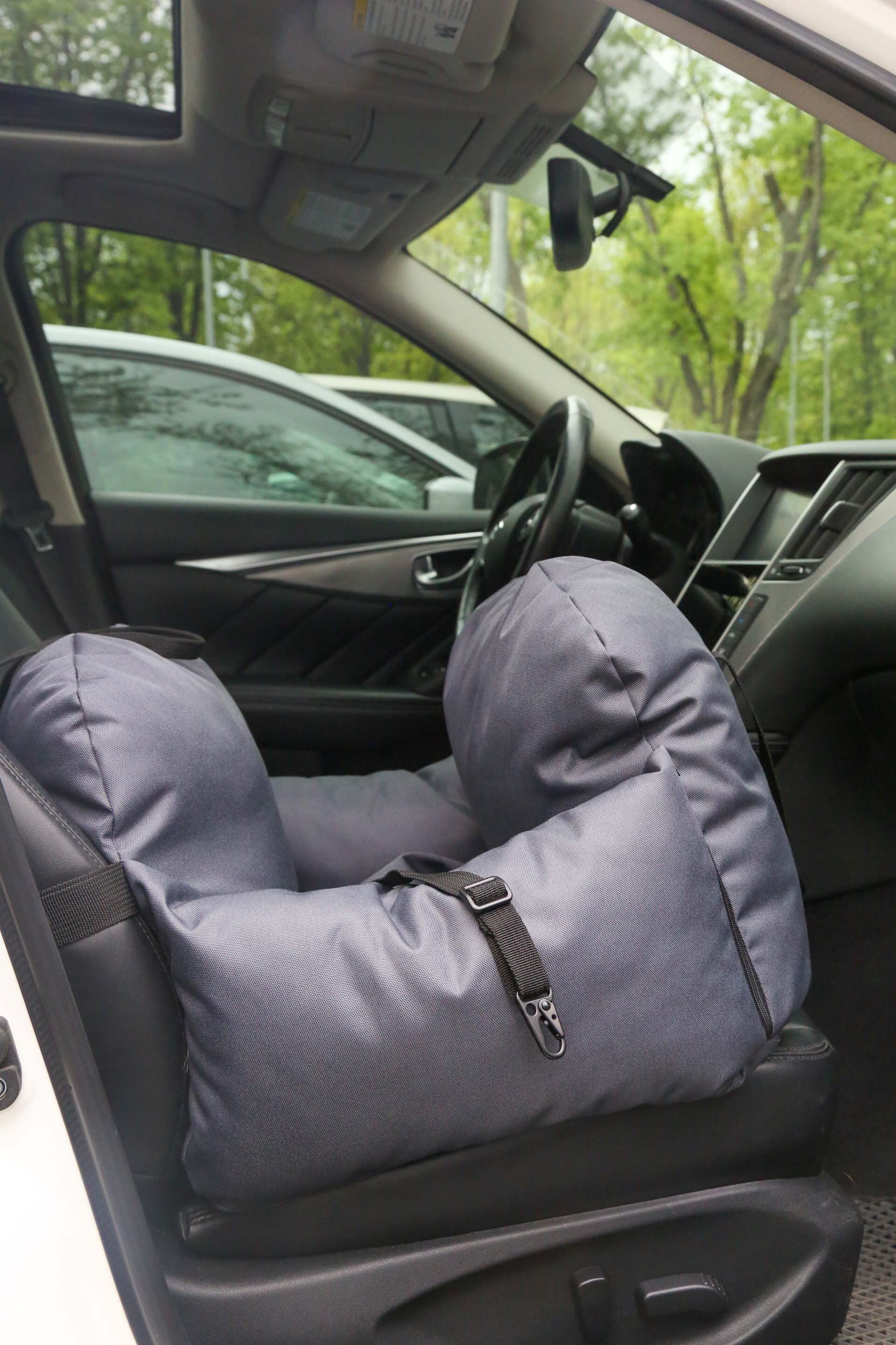 Car seat for dog — Grey
