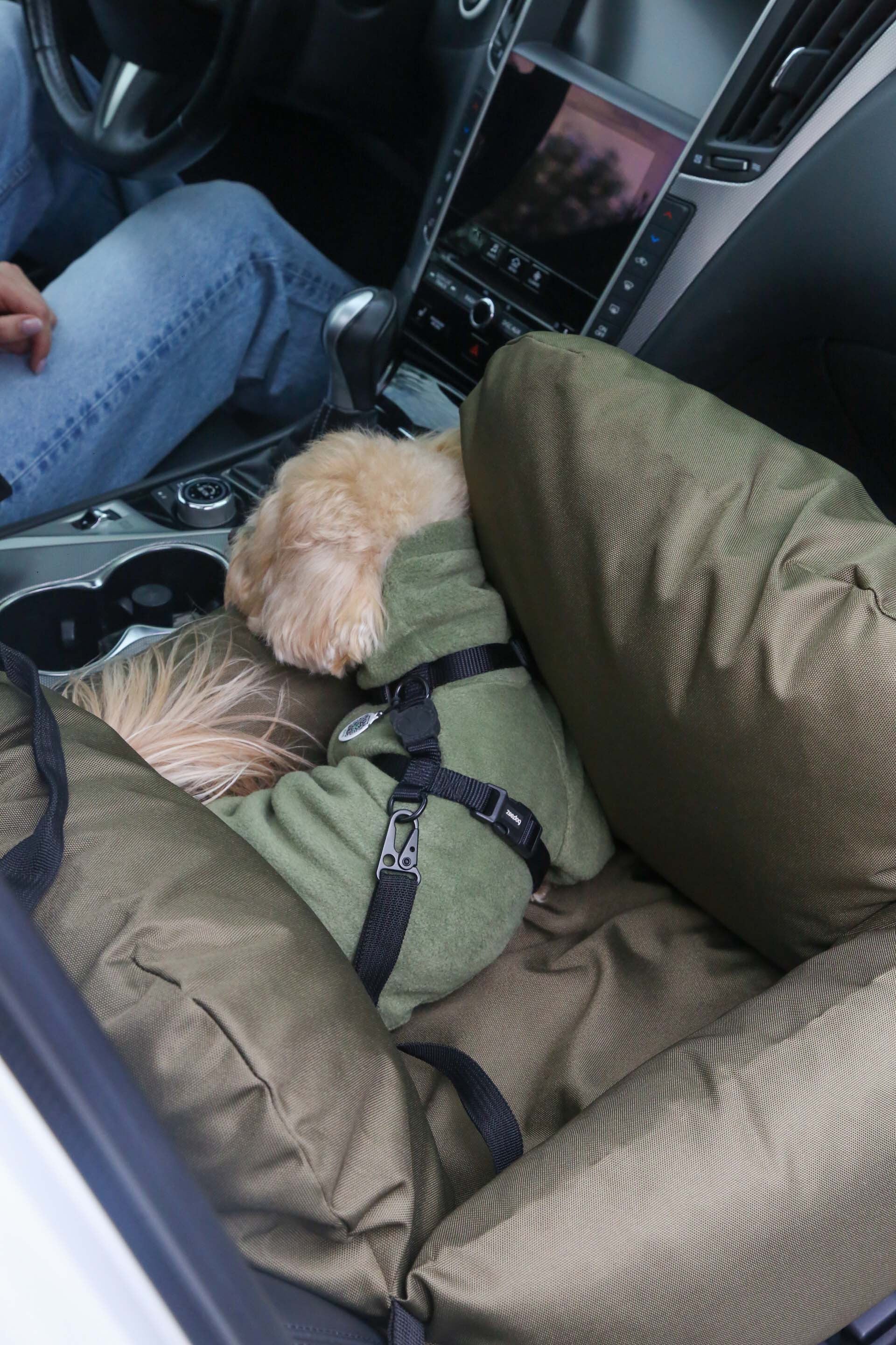 Car seat for dog — Khaki