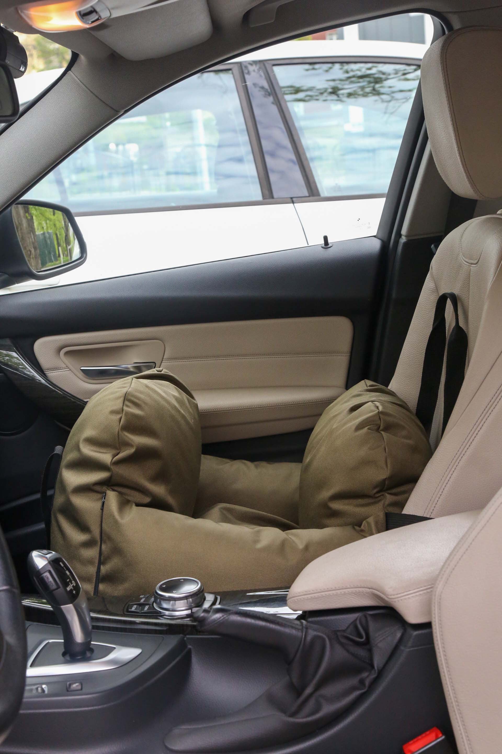Car seat for dog — Khaki