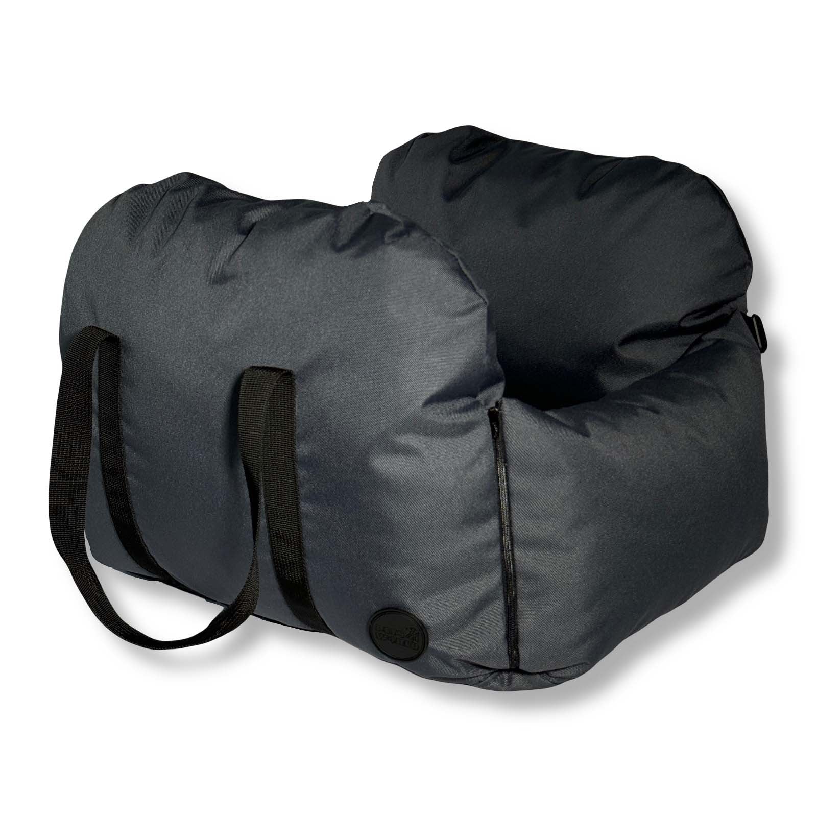 Car seat for dog — Grey