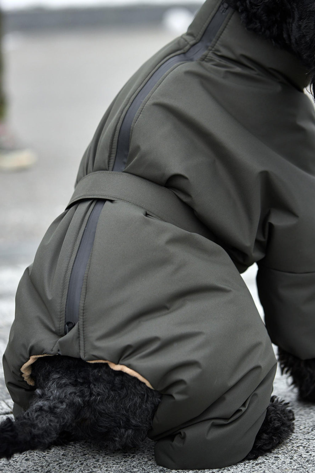 Membrane jumpsuit winter insulated — Khaki